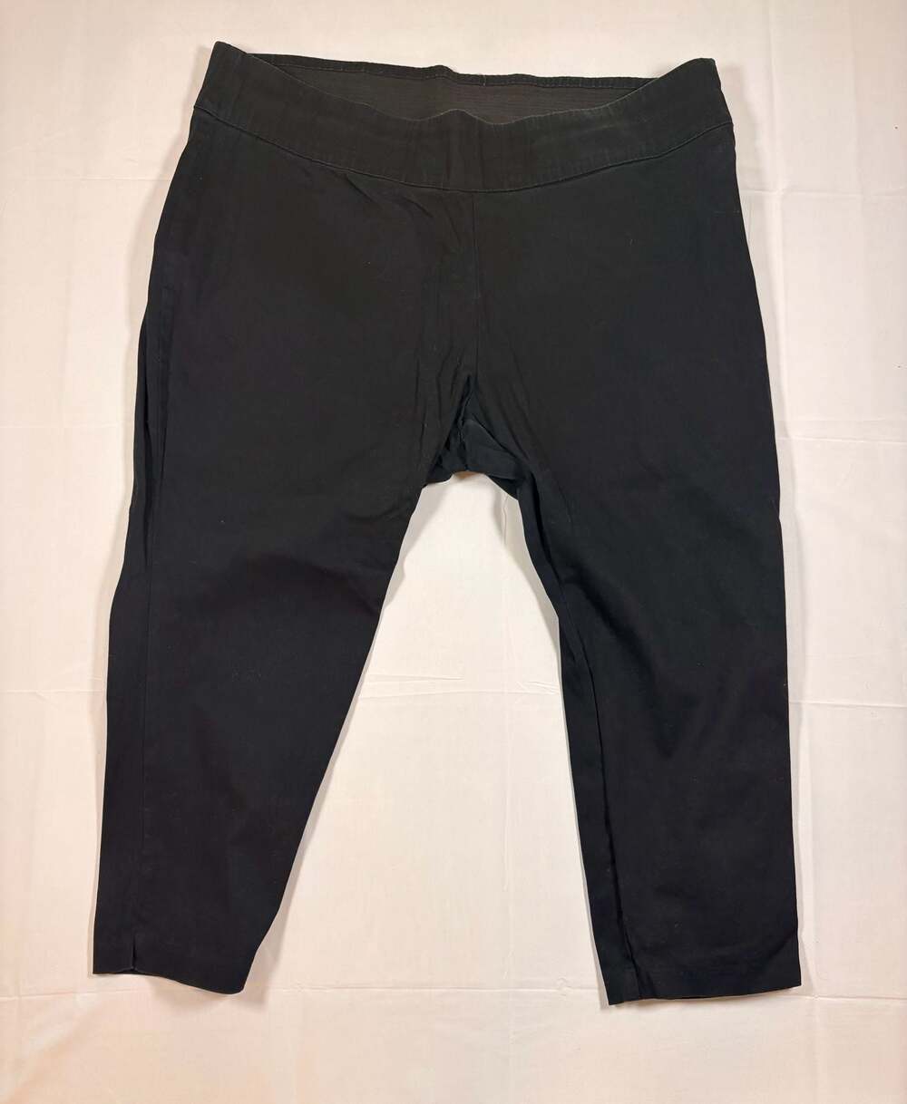 Women’s Old Navy Black Plus Size Pixie High-Waisted Cropped Pants Size 24 Short